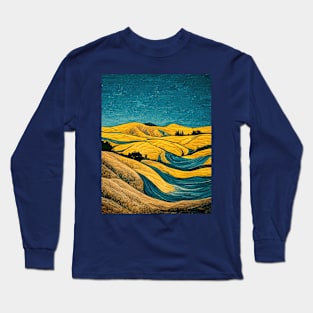 Illustrations inspired by Vincent van Gogh Long Sleeve T-Shirt